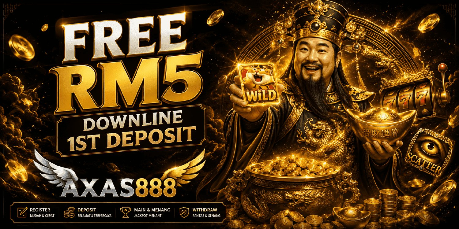 AXAS888 promotion banner