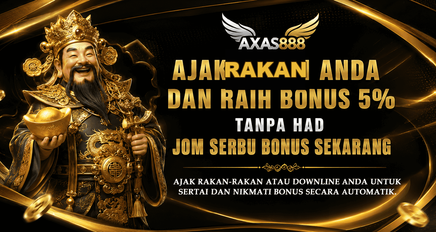 AXAS888 promotion banner